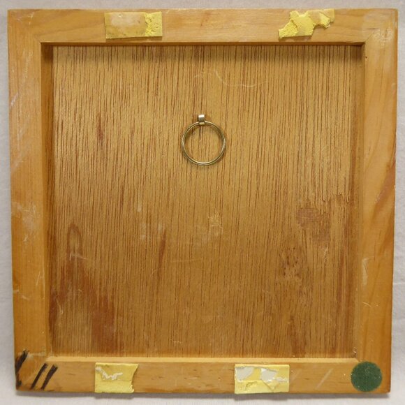 3 Vintage Gailstyn Sutton Whimsical Kitchen 6" Tile Trivets Cow Dog Chicken - Picture 3 of 13